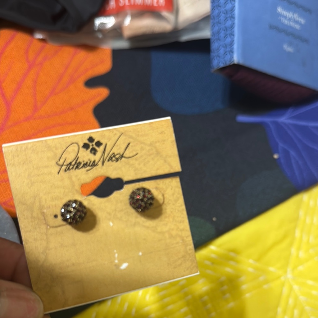 Patricia Nash Sparkling Stud Earrings